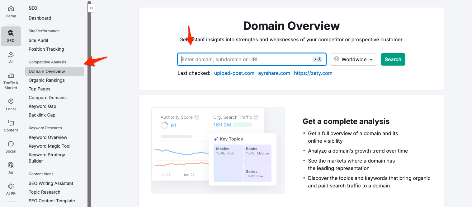 SEM Domain Overview